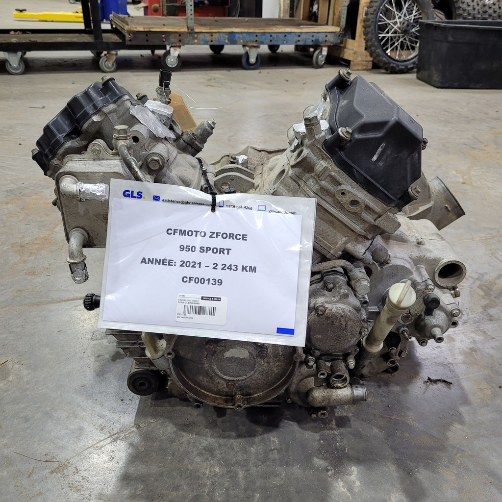 long block, 1000cc