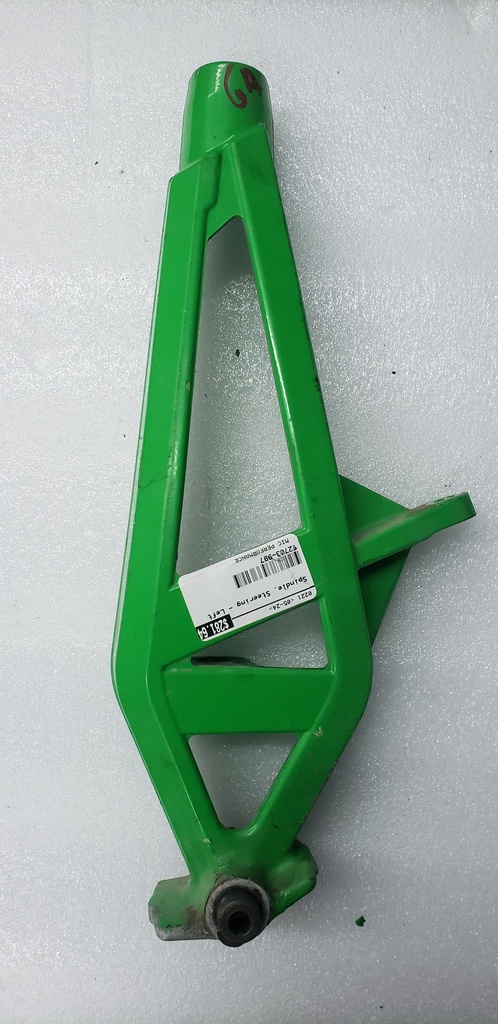 spindle, steering - left green (inc. 2)