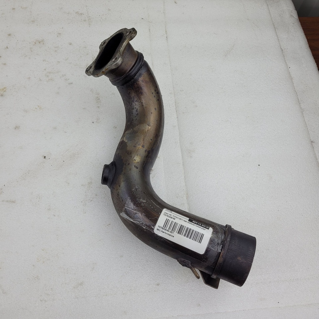 (new ref. 707601367) rear exhaust tuned pipe