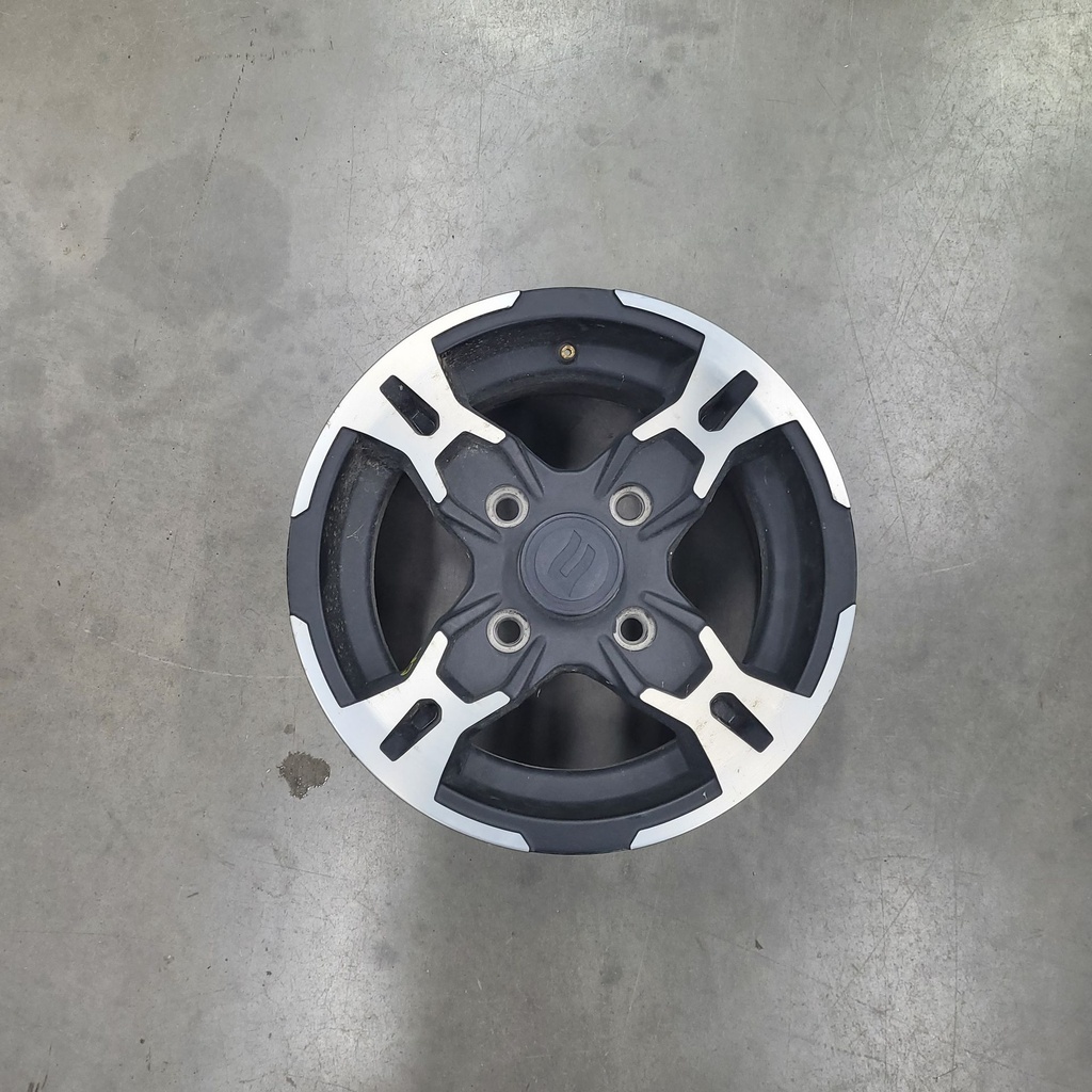 rear rim matte black@reflective