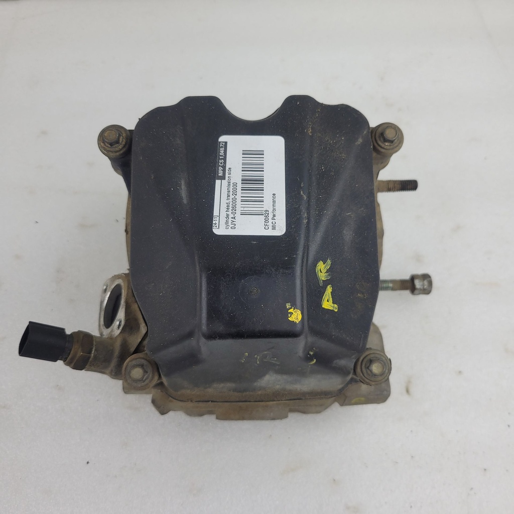 cylinder head, transmission side