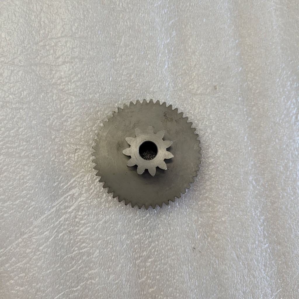 starter double gear 11/49 t