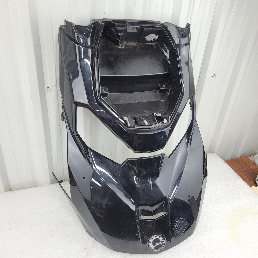 black, hood model timeless black metallic
