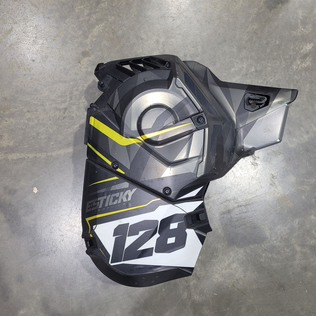 deep black, lh rear panel