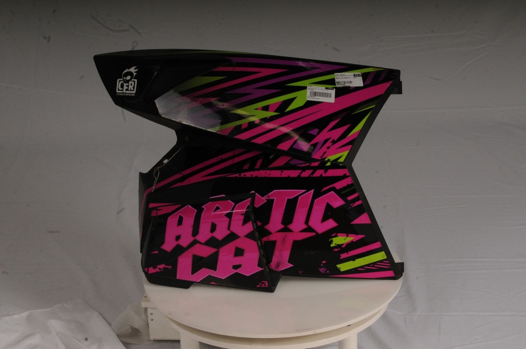 panel, side w/o decals - left - black (inc. 14-19)