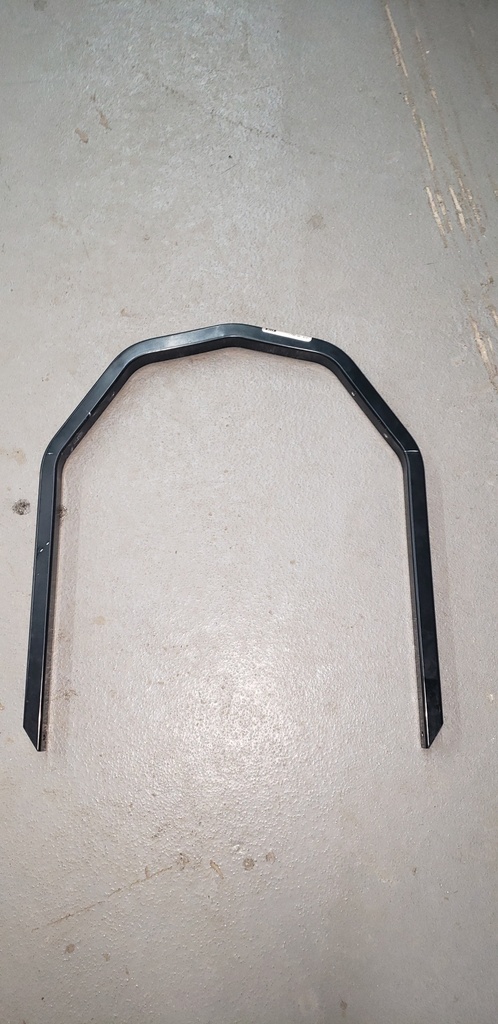 black front bumper