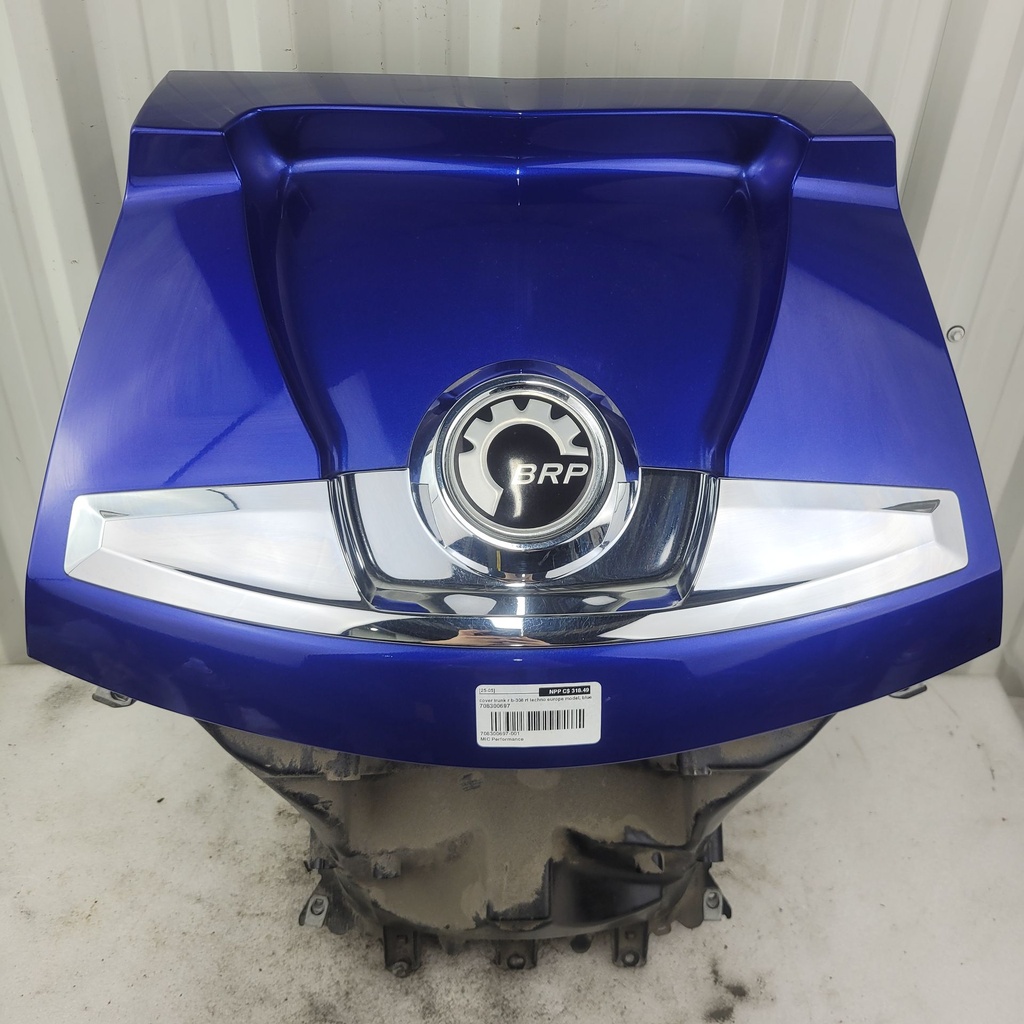 cover trunk r b-308 rt techno europe model, blue