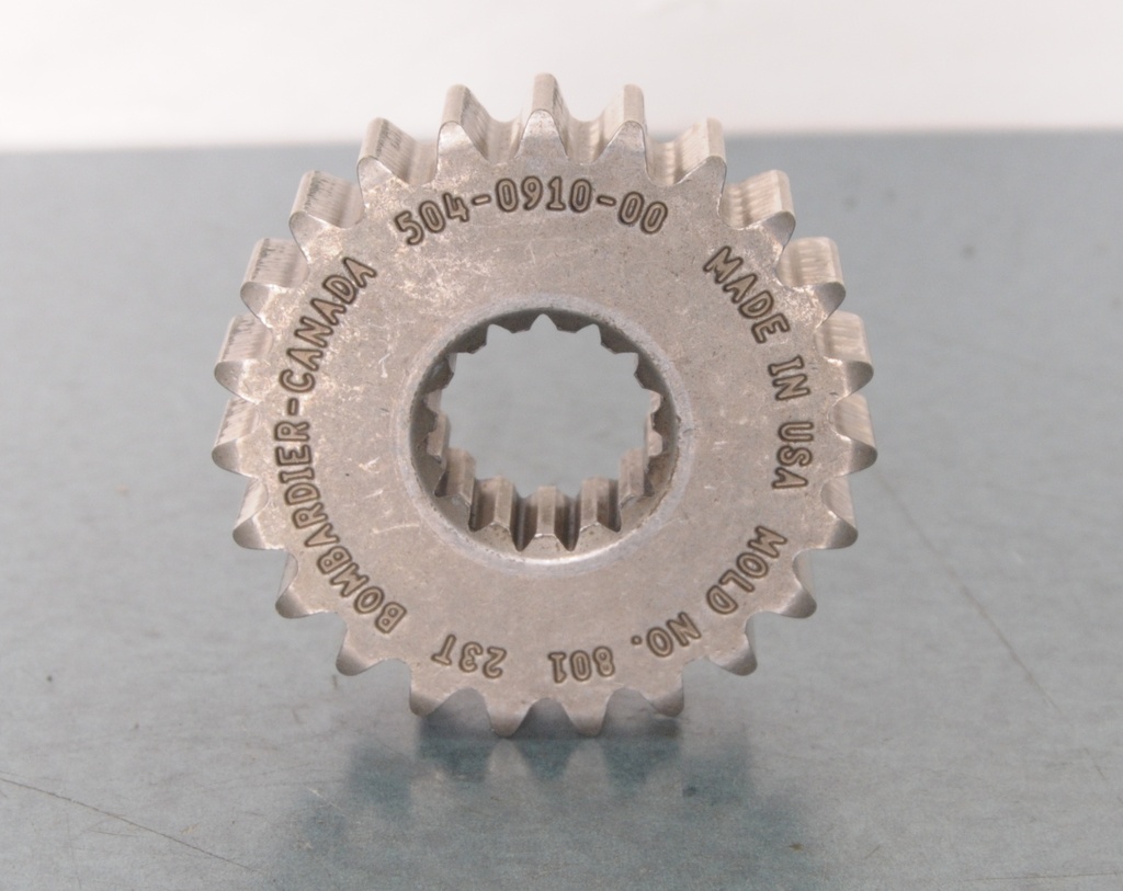 (new ref. 504153911) sprocket 23 teeth package bcx (uxgc, uxgd, uxgg, uxgh, uxgj), xrs