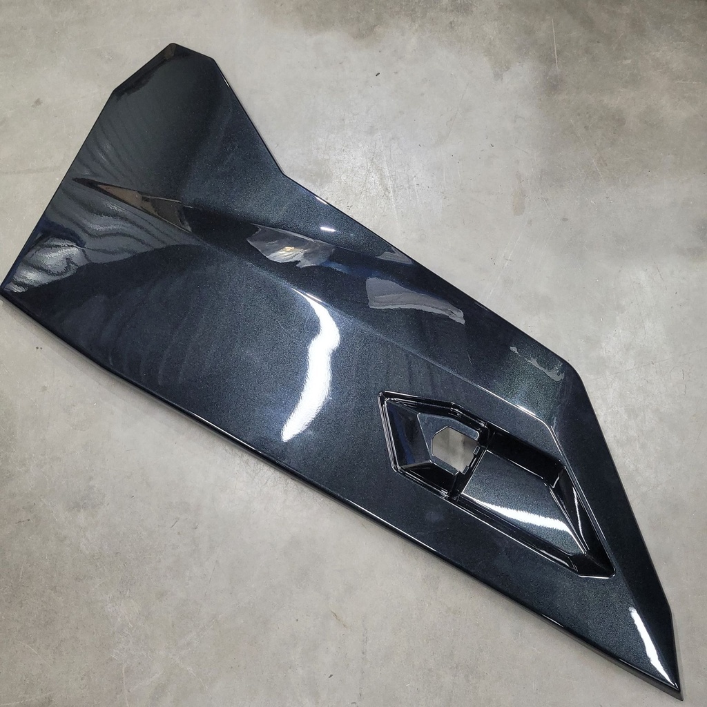 timeless black, rh front door panel