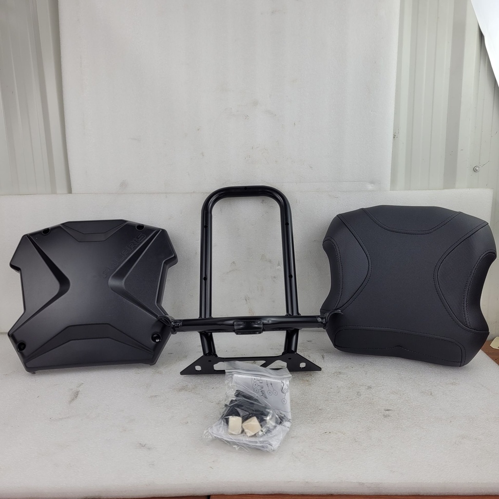 Snowmobile Seat Backrest - Black
