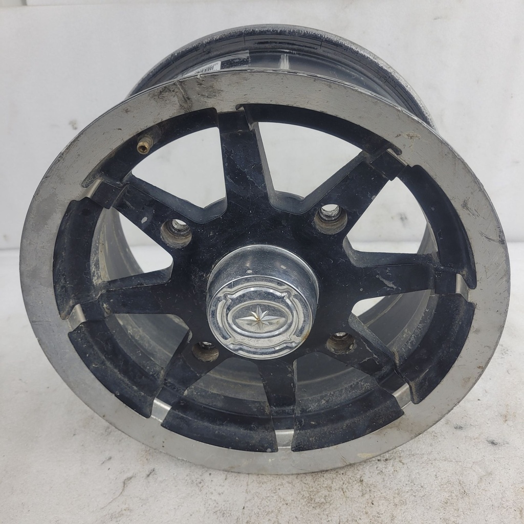 wheel, front, 12 x 6, gs blk