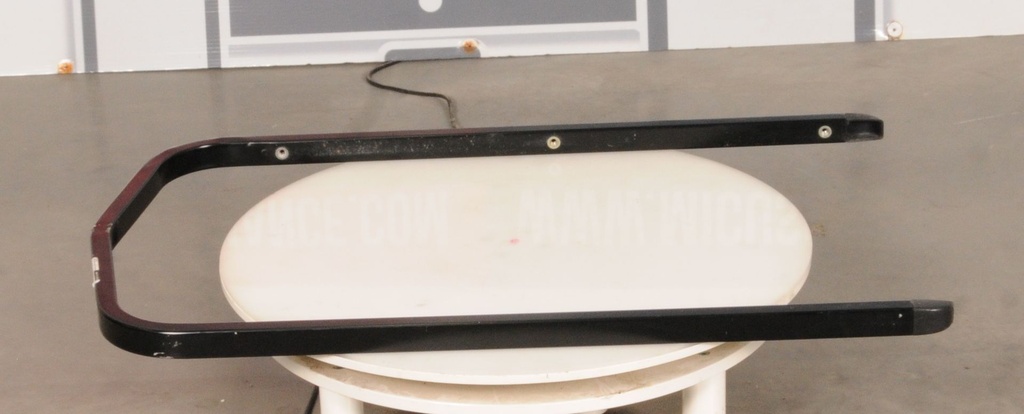 black rear bumper, 146" north america