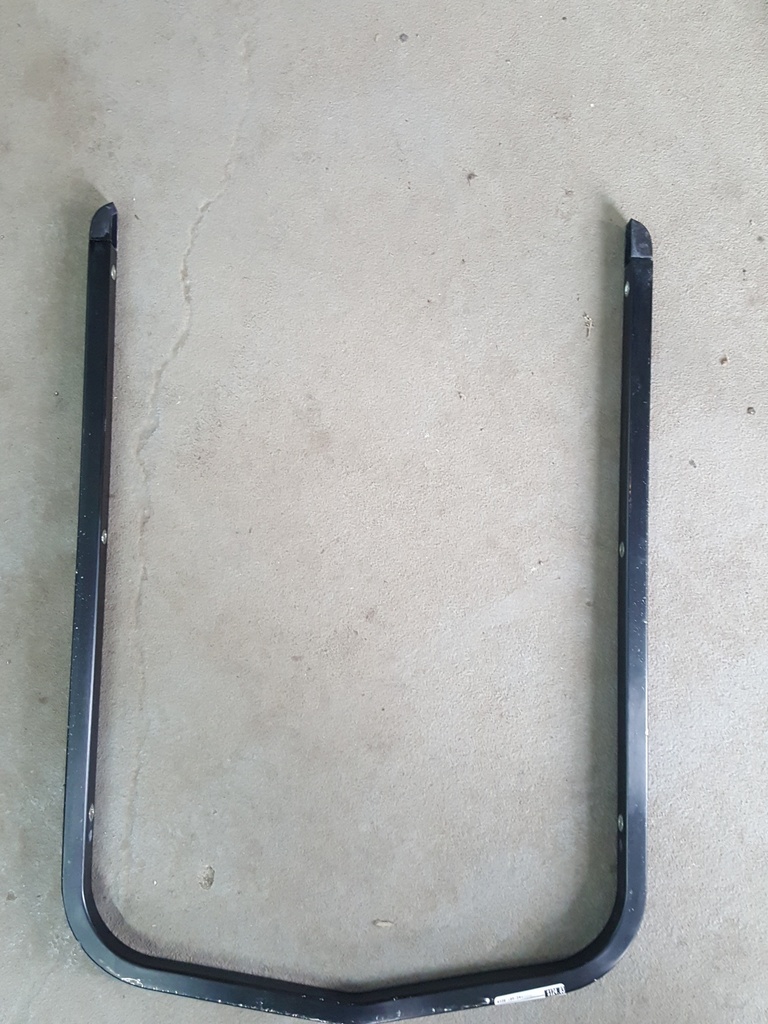 black rear bumper 137''