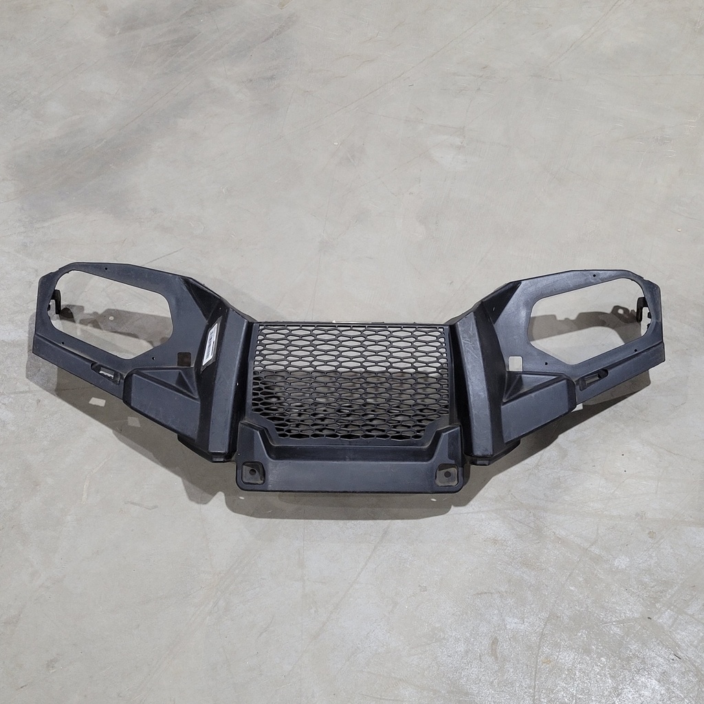 front bumper, gloss black