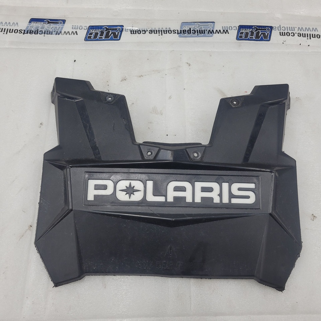 snow flap, gloss black