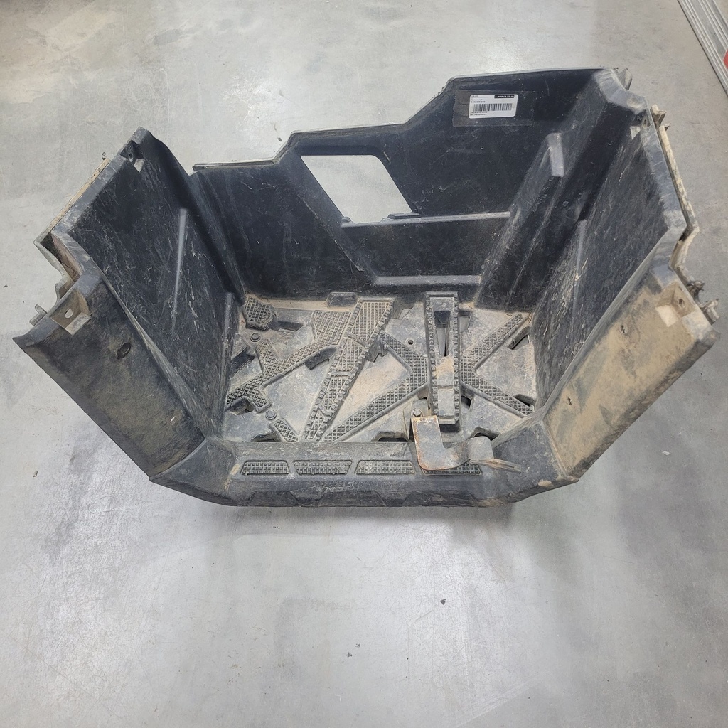footwell, left