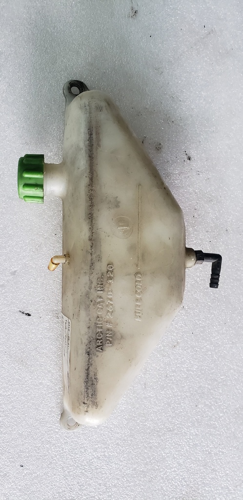 (new ref. 0713-119) tank, coolant - w/fittings