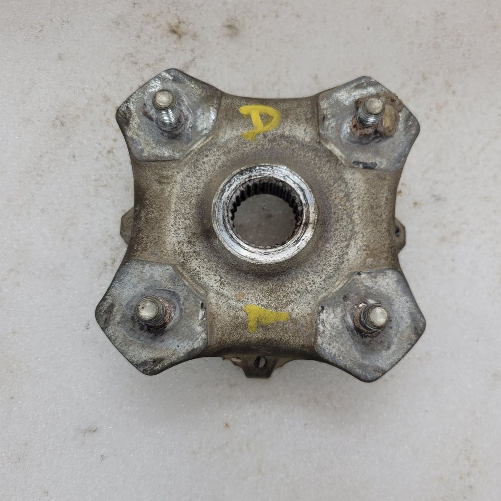 hub - assembly (w/disc pearch) (inc. 4) (both front and right rear)