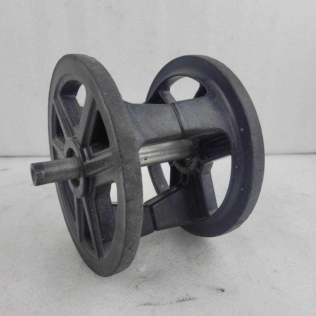 wheel, idler - tri-hub - 8.00 w/0.787 id (inc. two no. 4-5)