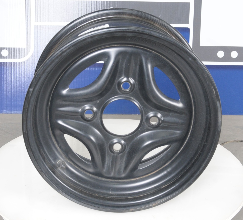 wheel,steel-12x6.0-matte blk