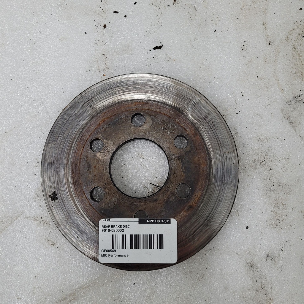REAR BRAKE DISC
