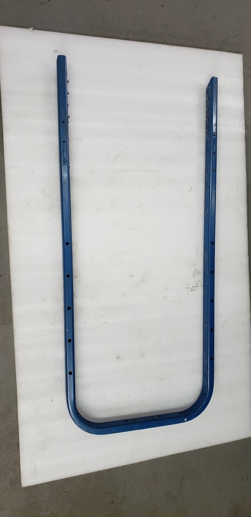 bumper, rear - blue