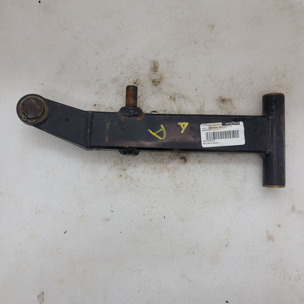 (new ref. 1503-926) a-arm, upper right - black (inc. 9-13)