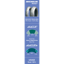 MICHELIN-180/55ZR17 (73W) ROAD 5 REAR-10-0302-1187