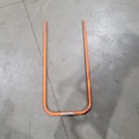 Bumper, Rear - 153" - Painted Orange