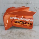 CF Moto-rh cover, air filter, lava orange-9AWA-041035-0YD00
