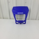 cover, headlamp (blue) for cks