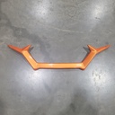 front deco plate (crystal orange)