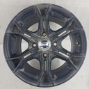 (new ref. 9awv-110100-8000) rear rim, matt black 14", alum. rim, bake matte black