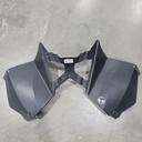 ARCTIC CAT-console, lower - w/warning decals - black (inc. 12-15)-4718-454