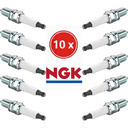NGK-Lot de 10 Bougies NGK DCPR7E pour Harley-Davidson Twin Cam & Sportster (Remplace 6R12)-DCPR7E