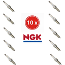 NGK-Set of 10 NGK Laser Iridium ILKR8Q7 Spark Plugs - Original Equipment for BRP 900 ACE Turbo Engine (Ski-Doo/Sea-Doo)-ILKR8Q7