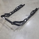 BUMPER_154 REAR KIT Black