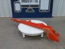 right trialing arm, indy red