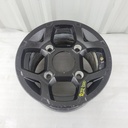 wheel, rear, 12 x 8, cast, flas