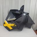 BRP (Can-am / Ski-doo)-black lh panel engine 900 ace, package adrenaline, enduro-517304804