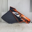 CF Moto-lh outer side door, crystal orange crystal orange-7000-800101-0Y600