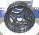 ARCTIC CAT-wheel,steel-12x7.5-matte blk-2402-323